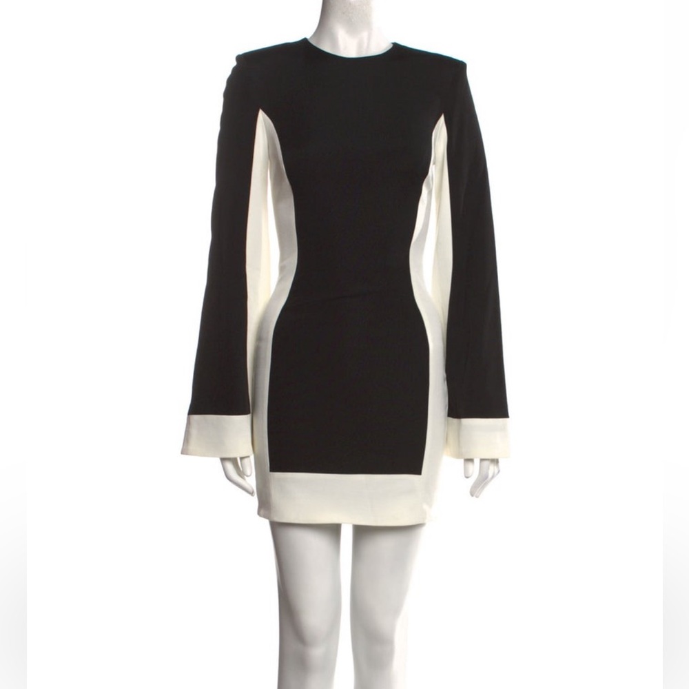 Misha Crew Neck Mini Dress